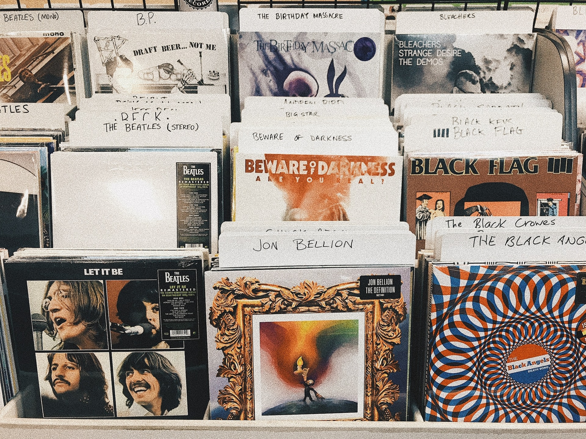 vinyl records