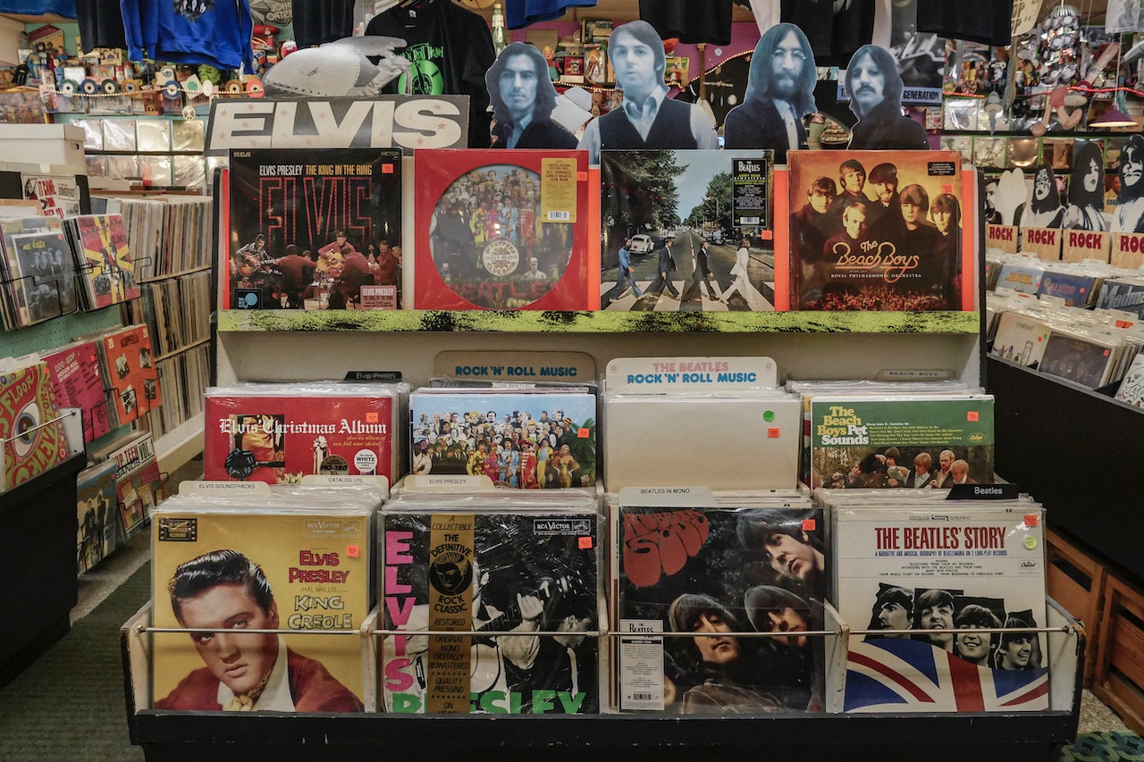 vinyl records
